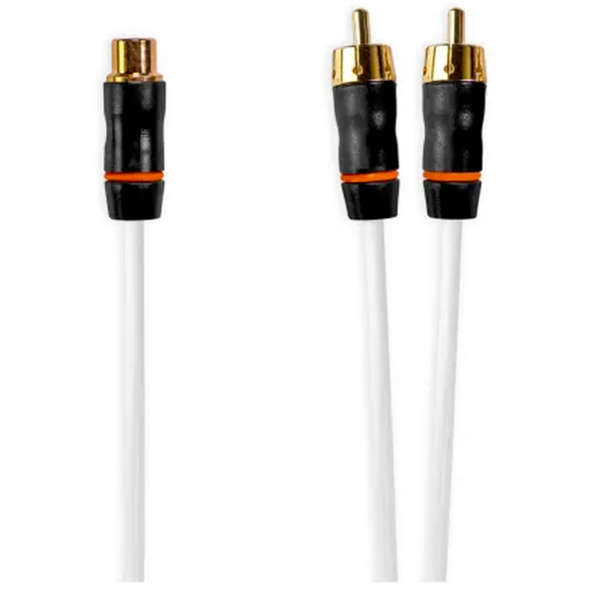 Fusion MS-RCAYM Splitter RCA doppia schermatura - 1 x F - 2 x M