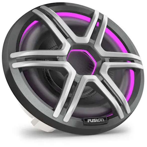 Fusion subwoofer Apollo AP-SL10SPG da 10" LED - griglia Sport grigia
