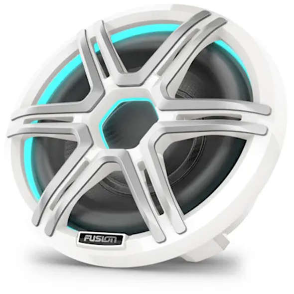 Fusion subwoofer Apollo AP-SL10SPW da 10" LED - griglia Sport bianca