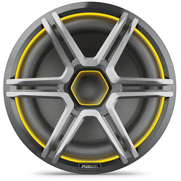 Fusion subwoofer Apollo AP-SL12SPG da 12" LED - griglia Sport grigia