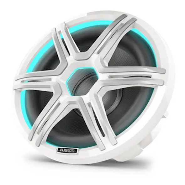 Fusion subwoofer Apollo AP-SL12SPW da 12" LED - griglia Sport bianca