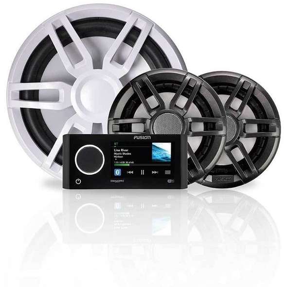 Fusion Subwoofer Serie XS-SL10SPGW Griglia Grigia/Bianca 10" con LED RGB