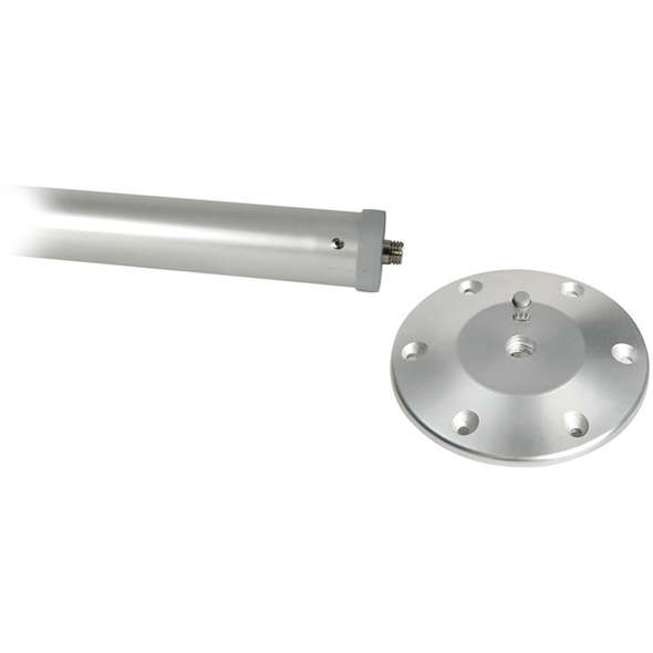Gamba Tavolo in Alluminio Anodizzato Tread Lock Universale 500/700 mm