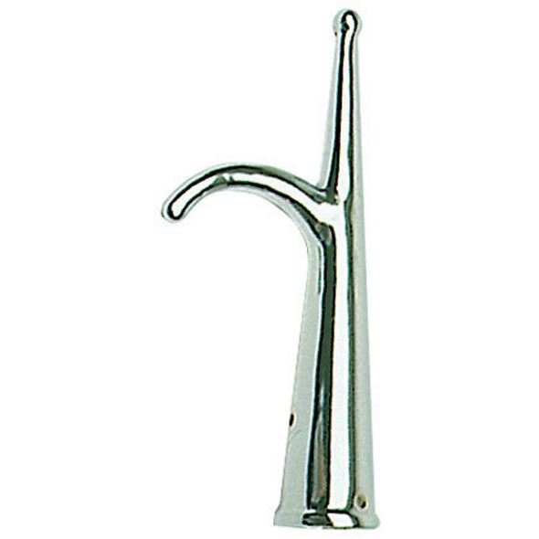 Gancio per mezzo marinaio inox foro 28 mm.