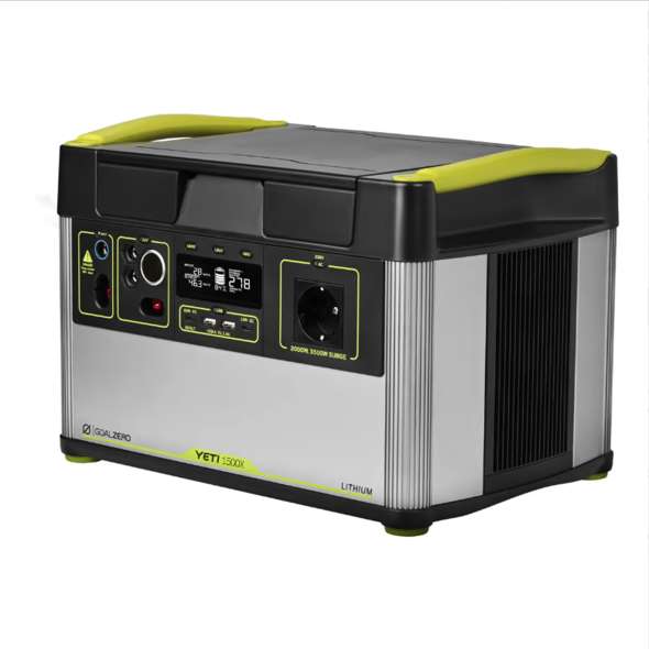 Generatore di corrente portatile Goal Zero Yeti 1500X con inverter AC da 2000W - 1516 Wh