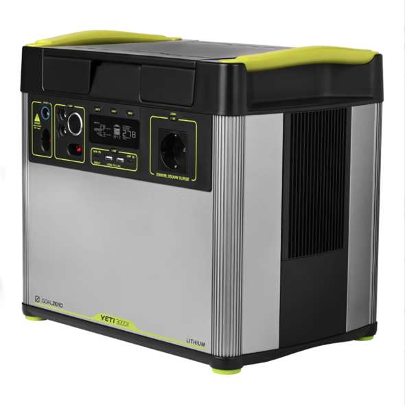 Generatore di corrente portatile Goal Zero Yeti 3000X con inverter AC da 2000W - 3032 Wh 