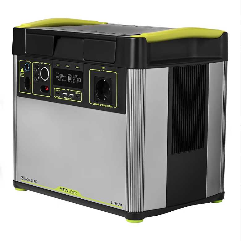 Generatore di corrente portatile Yeti 3000X da 3032Wh con inverter AC da  2000W