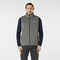 Gilet in pile con zip Musto Nautic Polartec - Grigio Scuro Melange