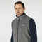 Gilet in pile con zip Musto Nautic Polartec - Grigio Scuro Melange