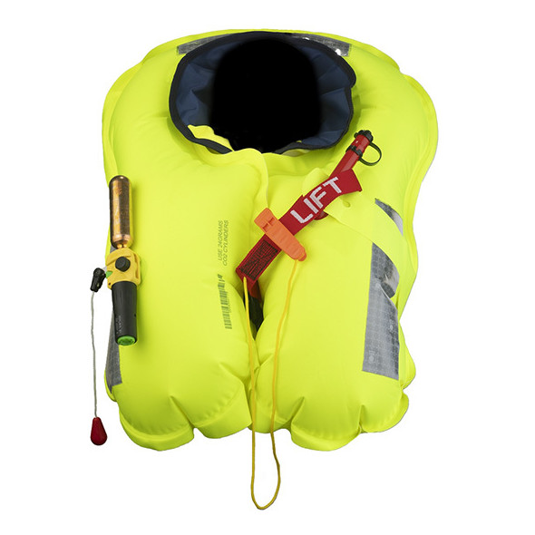 Giubbotto autogonfiabile per bambini Skipper 150N - Giallo