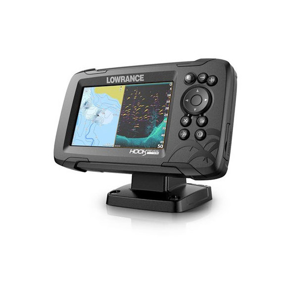 GPS/ECO Lowrance Hook Reveal 5" con Trasduttore 83/200 Hdi