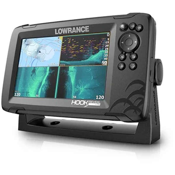 GPS/ECO Lowrance Hook Reveal 7" con Trasduttore Tripleshot