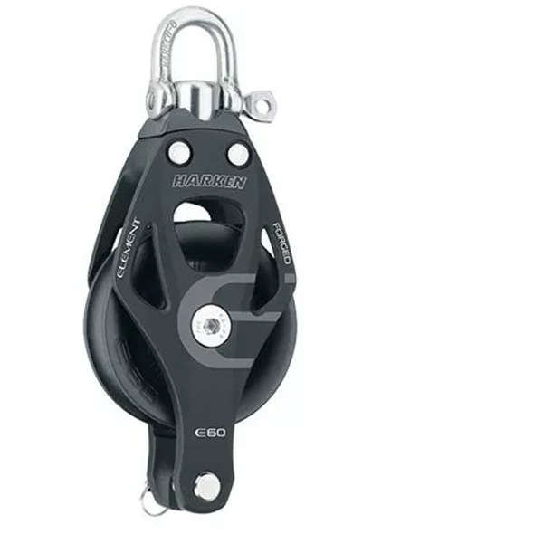 Harken bozzello Singolo con Arricavo D. 60 mm. - Serie Element