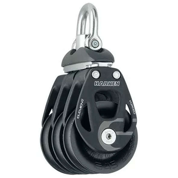 Harken bozzello triplo girevole D. 45 mm. - Serie Element