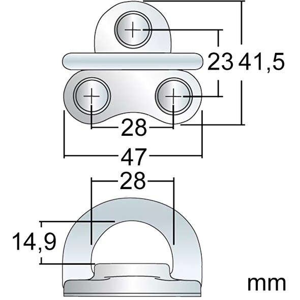 Harken Golfare a scomparsa 3 fori