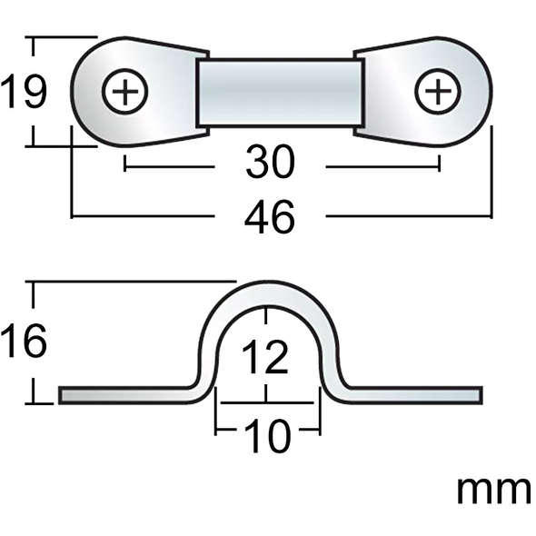 Harken ponticello 30 mm in composito - 6 pezzi