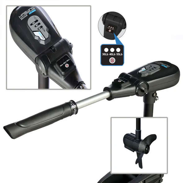 Haswing fuoribordo elettrico Brushless Genius 55-31" - 12V