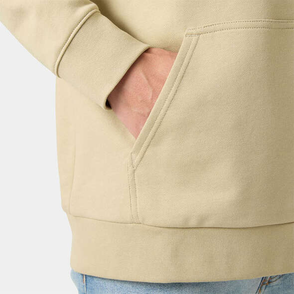 Helly Hansen Felpa Core Graphic con Cappuccio - Khaki