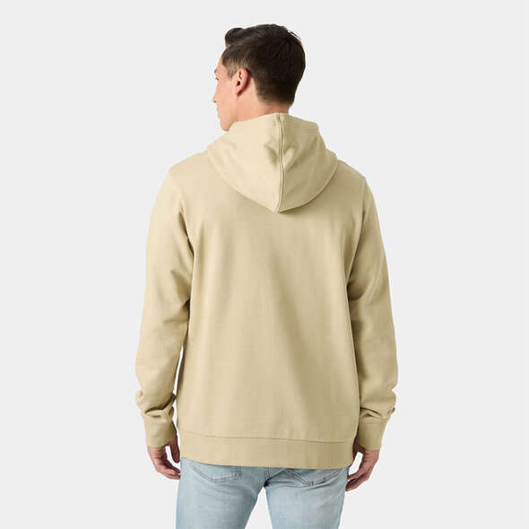 Helly Hansen Felpa Core Graphic con Cappuccio - Khaki