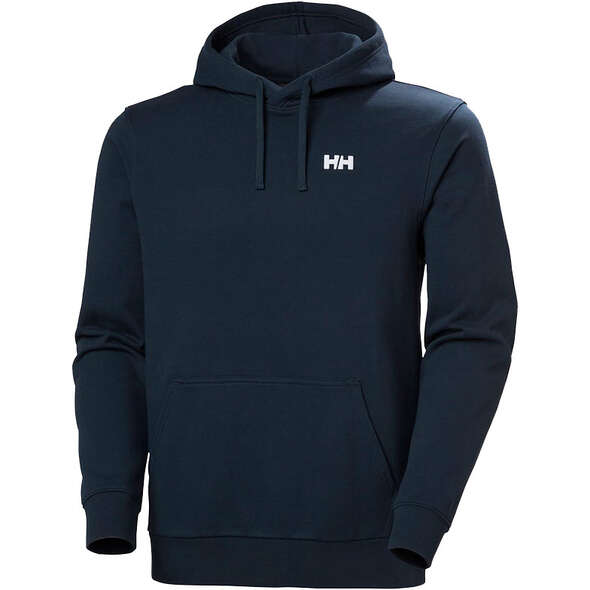 Helly Hansen Felpa Core Graphic con Cappuccio - Navy
