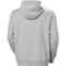 Helly Hansen Felpa Logo con Cappuccio - Grigio