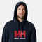 Helly Hansen Felpa Logo con Cappuccio - Navy