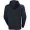 Helly Hansen Felpa Logo con Zip e Cappuccio - Navy