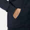 Helly Hansen Felpa Logo con Zip e Cappuccio - Navy