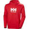 Helly Hansen Felpa Logo Hoodie 3.0 - Rosso