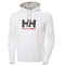 Helly Hansen Felpa Logo Hoodie - Bianco