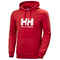Helly Hansen Felpa Logo Hoodie - Rosso