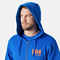 Helly Hansen Felpa Logo Zip Completa - Cobalto