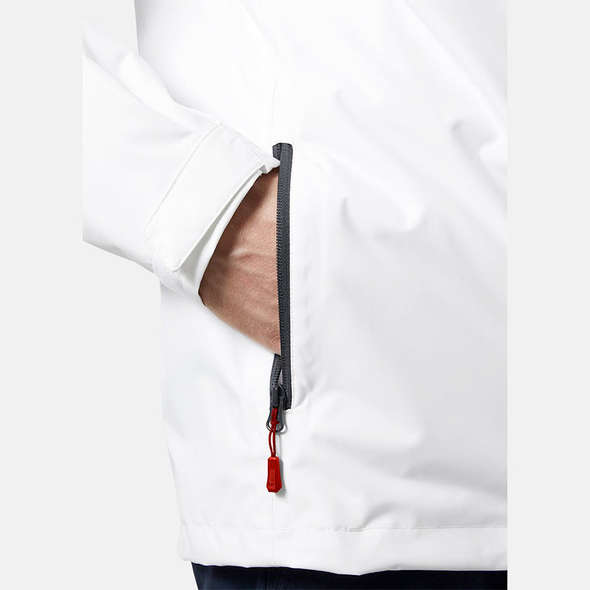 Helly Hansen Giacca con Cappuccio Crew Midlayer 2.0 - Bianco
