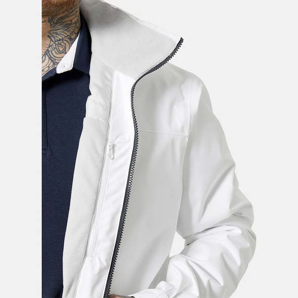 Helly Hansen Giacca con Cappuccio Crew Midlayer 2.0 - Bianco