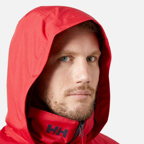 Helly Hansen Giacca con Cappuccio Crew Midlayer 2.0 - Rosso