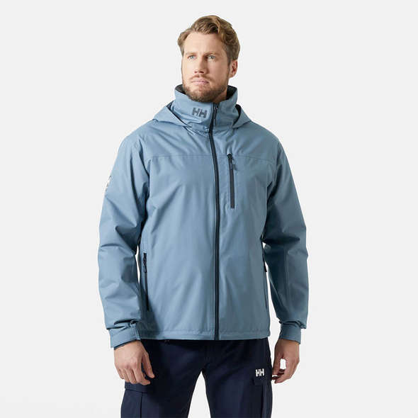 Helly Hansen Giacca con Cappuccio Crew Midlayer 2.0 - Washed Navy