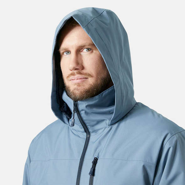 Helly Hansen Giacca con Cappuccio Crew Midlayer 2.0 - Washed Navy