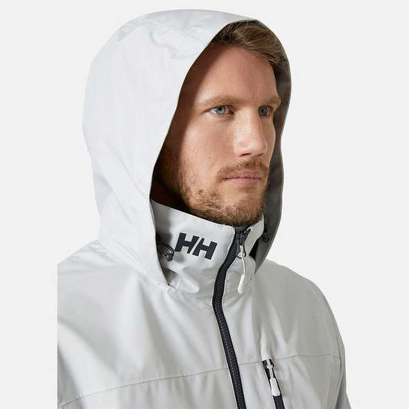 Helly Hansen Giacca Crew Hooded 2.0 - Grigio