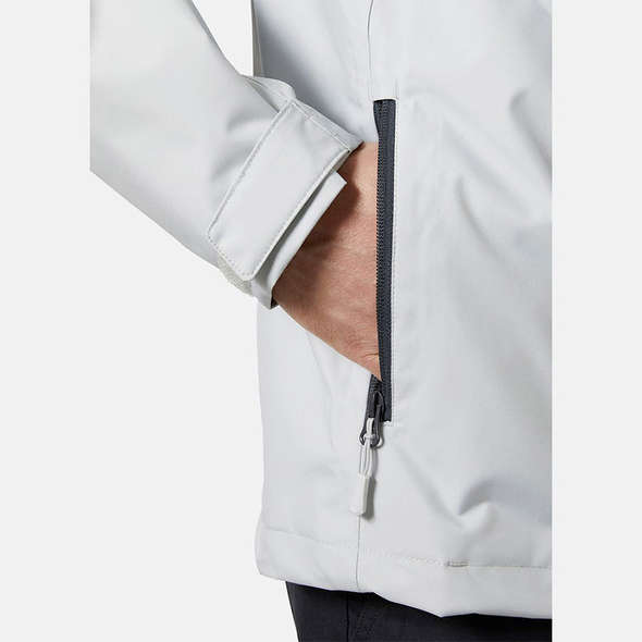 Helly Hansen Giacca Crew Hooded 2.0 - Grigio