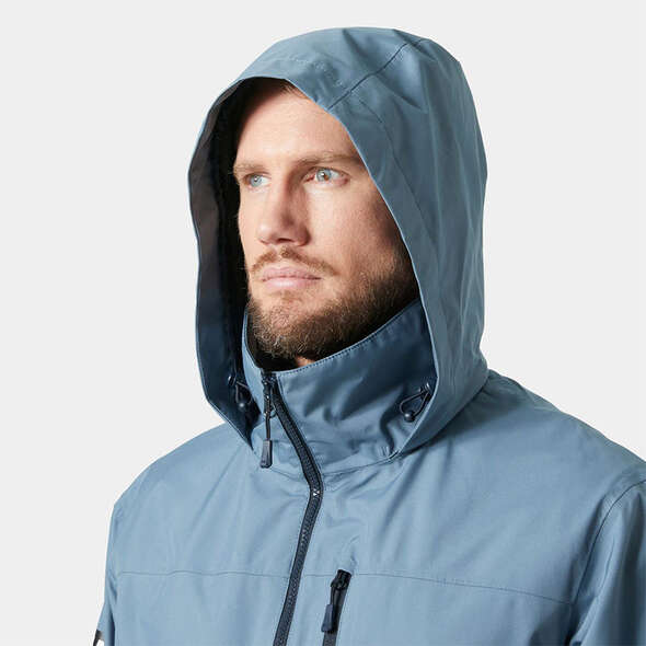 Helly Hansen Giacca Crew Hooded 2.0 - Washed Navy