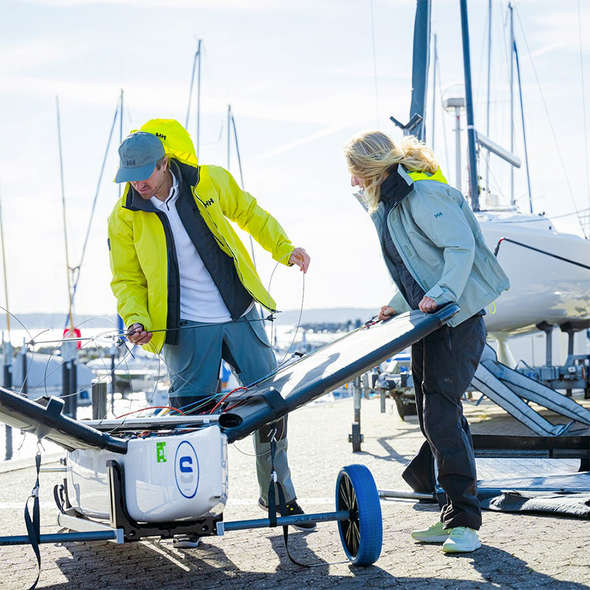 Helly Hansen Giacca HP Storm Racing - Cyber Lime