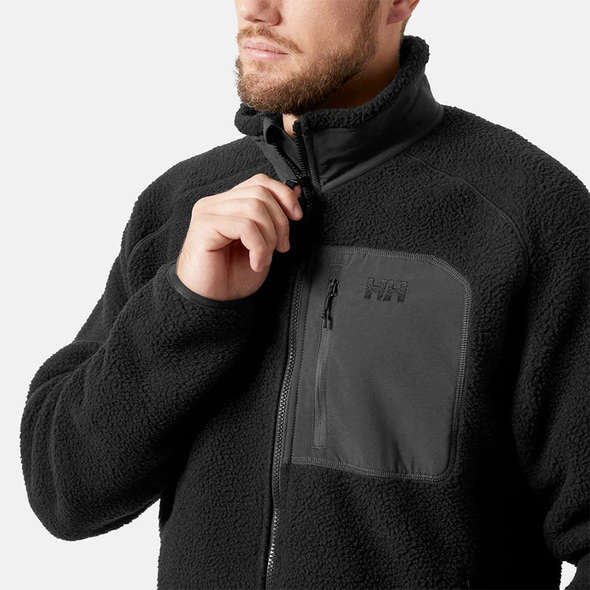 Helly Hansen Giacca in Pile Panorama - Nero