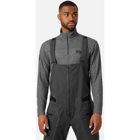 Helly Hansen Pullover HP Quick Dry Mezza Zip - Ebony Melange