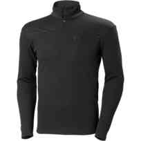 Helly Hansen Pullover HP Quick Dry Mezza Zip - Ebony