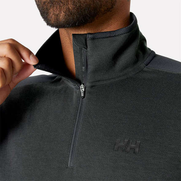 Helly Hansen Pullover mezza zip 2.0 - Ebony