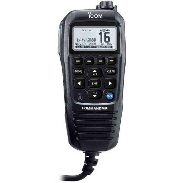 Icom Commandmic HM-195GB con distress per VHF