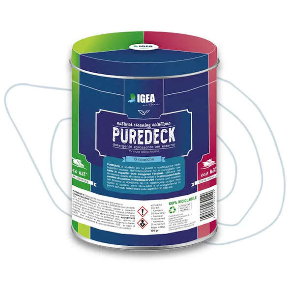 Igea Nautica EcoKit Detergenti - Puredeck - PureBoat - Purewave
