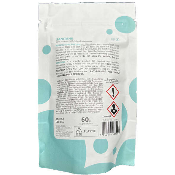 Igea Nautica Starter Kit SaniTank - Igienizzante Serbatoio acqua dolce