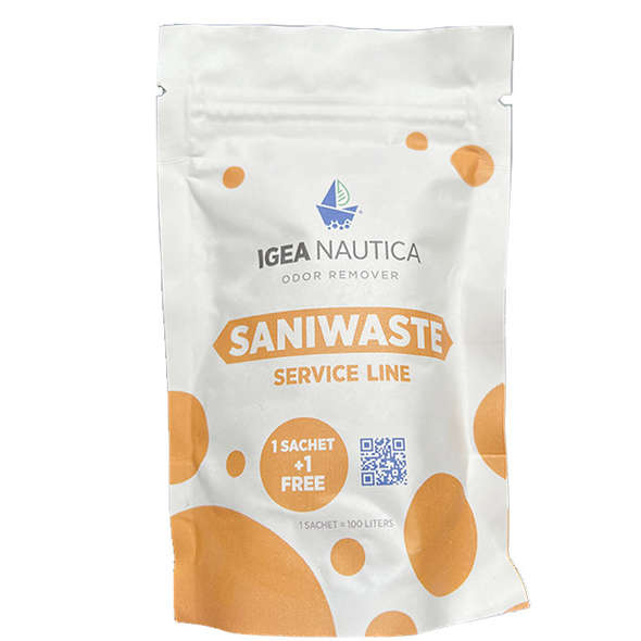 Igea Nautica Starter Kit SaniWaste - Igienizzante Serbatoio acque reflue