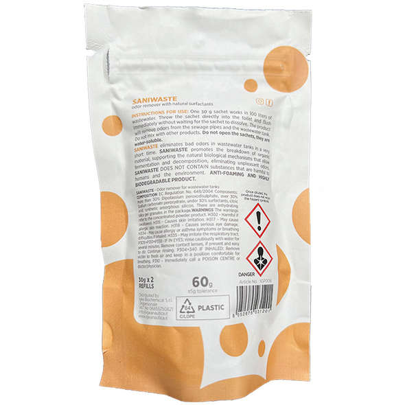 Igea Nautica Starter Kit SaniWaste - Igienizzante Serbatoio acque reflue